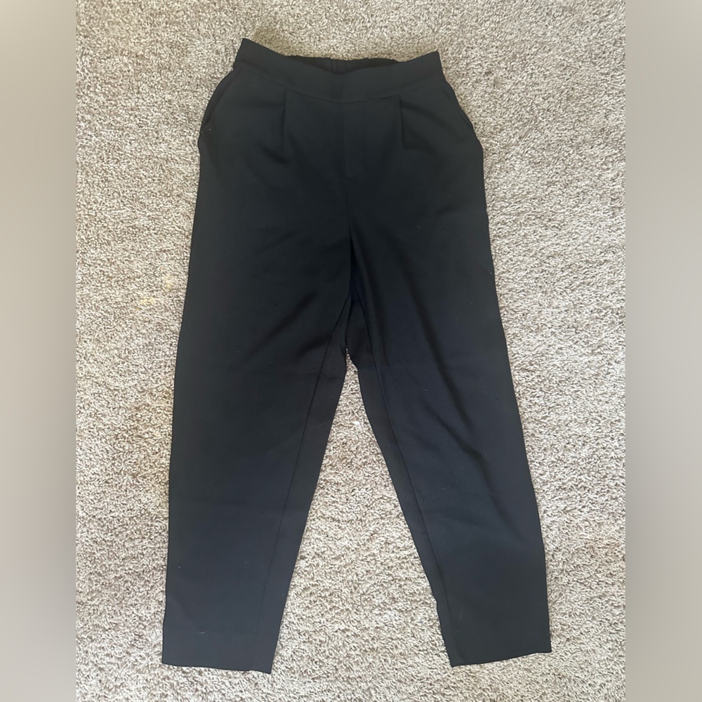 Black Capris Dress Pants